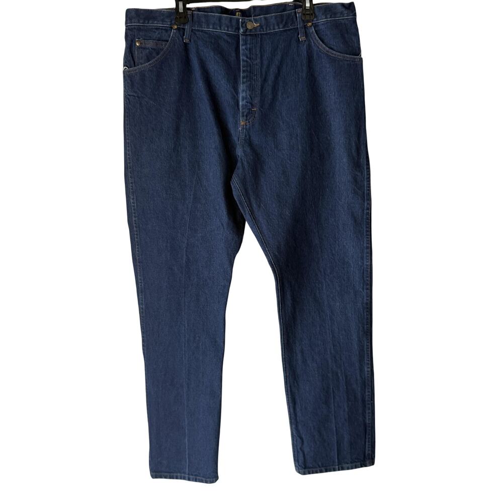 Wrangler Jeans Mens 42x34‎ Blue Regular Fit Denim 47MWZ Cowboy Western Pants